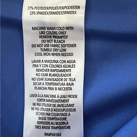 Calvin Klein Blue Women's Skirt with built in shorts - Picture 3 of 5